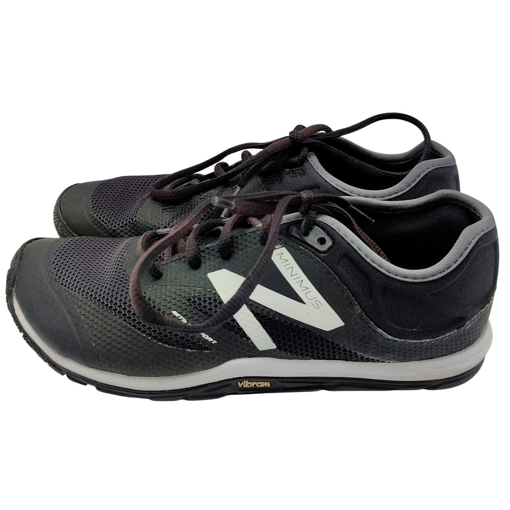 New Balance Minimus 20v6 Womens 7B Black WX20BK6 Vibram Training Shoes Sneakers